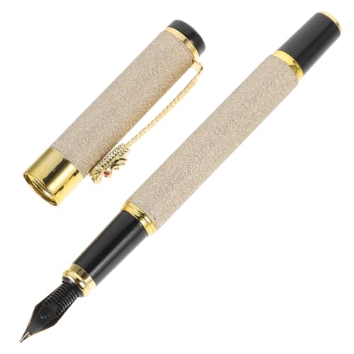 Uonlytech Schreibfeder Metall Kugelschreiber mit Mattem Finish Spitze für Kalligraphie für Freunde und Kollegen Schreibstift für Büro von Uonlytech