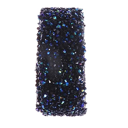 Uonlytech Schwarzer und Blauer Strass Brautgürtel mit Kleberückseite Dekorative Diamantkette für Hochzeitskleider Kostüme Taschen und Mehr Uonlytech Schwarzer und Blauer Strass Brautgürtel mit Kleberückseite Dekorative Diamantkette für Hochzeitskleider Kostüme Taschen und Mehr von Uonlytech