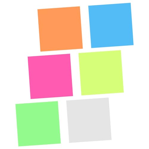 Uonlytech Selbstklebende Notizblöcke Memo Pads für Büro Schule und Zuhause für To Do Listen und Erinnerungen Beidseitig Beschreibbar Praktisch für Studenten und Büroangestellte von Uonlytech