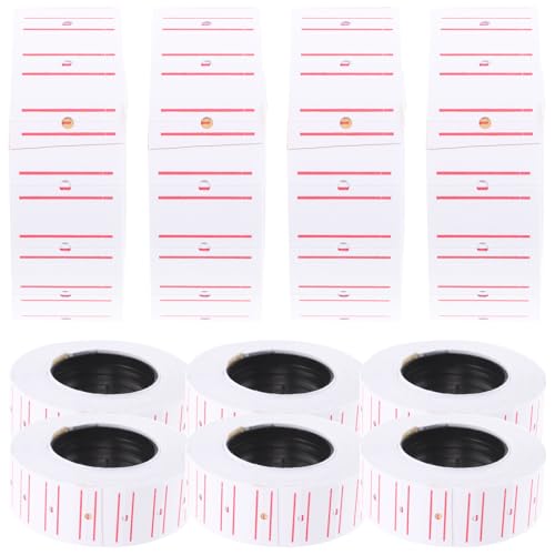 Uonlytech Selbstklebende Preisschilder Weiße Etikettenpapier mit Klarer Druckqualität Schnelle Trocknung Hohe Haftkraft für Einzelhandel Büro Supermarkt und Veranstaltungen Uonlytech Selbstklebende Preisschilder Weiße Etikettenpapier mit Klarer Druckqualität Schnelle Trocknung Hohe Haftkraft für Einzelhandel Büro Supermarkt und Veranstaltungen von Uonlytech