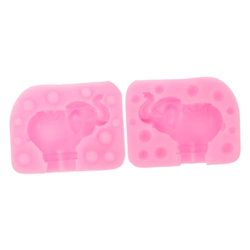 Uonlytech Silikon Elefantenform Flexibel Sicher für Seife Fondant Kuchen DIY Basteln Epoxidharz Gussform Originelles Backen und Kerzenherstellung von Uonlytech