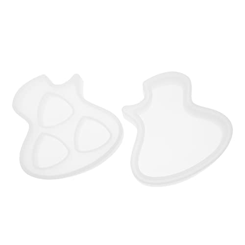Uonlytech Silikon Gitarre Plektrum Formen 2 Stücke Kreative Gitarrenplektren Formen Epoxidharz Gießform Tragbare Silikonform für Gitarristen für Selbstgemacht Musikprojekte Uonlytech Silikon Gitarre Plektrum Formen 2 Stücke Kreative Gitarrenplektren Formen Epoxidharz Gießform Tragbare Silikonform für Gitarristen für Selbstgemacht Musikprojekte von Uonlytech