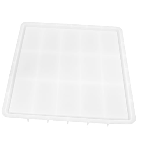 Uonlytech Silikon Tray Mold für DIY Handwerk Flexible Gießform für Epoxidharz Langlebige und Praktische Silikonform für Projekte und Einfache und Nutzung Uonlytech Silikon Tray Mold für DIY Handwerk Flexible Gießform für Epoxidharz Langlebige und Praktische Silikonform für Projekte und Einfache und Nutzung von Uonlytech