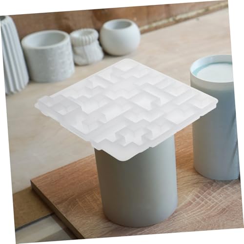 Uonlytech Silikonform Pyramid Puzzle Gießform Dreieck Diy Silikon Gießform für Kreative Bausteine Bastelset Sicher und Langlebig von Uonlytech