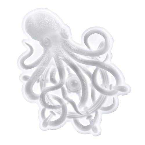 Uonlytech Silikonform für Diy Octopus Gießform Meeresdekoration Flexible Silikonform für Einzigartige Wandornamente für Kunstprojekte und Handwerksliebhaber von Uonlytech