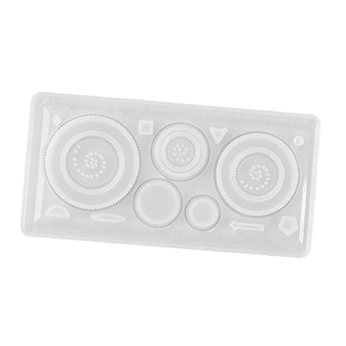 Uonlytech Silikonform für Epoxidharz Zeichnen Kurvenlineal Gießform Diy Wasserwaage aus Langlebigem Hautfreundlichem Material für Kreative Bastelarbeiten und Geschenkideen von Uonlytech