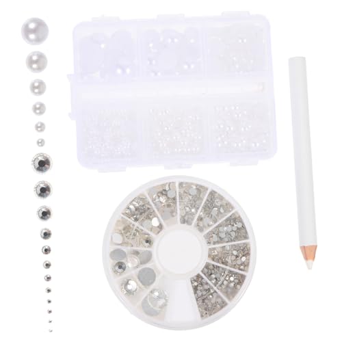 Uonlytech Simulierte Perlen und Glas strasssteine Flache Rückseite Bunte Ab glassteine Halbrunde Perlen DIY Nail Art Haarspangen und Basteldekoration Langlebig und Vielseitig Uonlytech Simulierte Perlen und Glas strasssteine Flache Rückseite Bunte Ab glassteine Halbrunde Perlen DIY Nail Art Haarspangen und Basteldekoration Langlebig und Vielseitig von Uonlytech