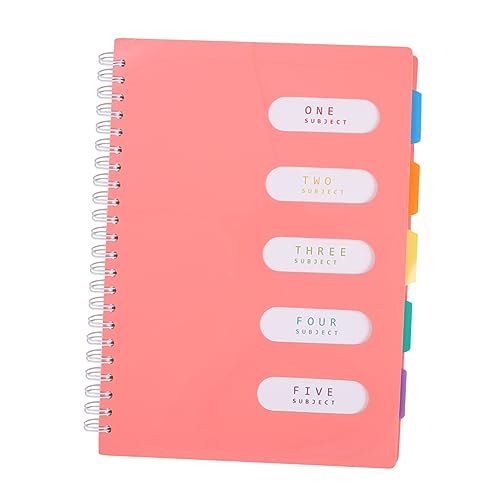 Uonlytech Spiralblock mit Dickerem Notizbuch für Schüler Tagebuch und Reisen Geeignet für Notizen und Planung Rosa Uonlytech Spiralblock mit Dickerem Notizbuch für Schüler Tagebuch und Reisen Geeignet für Notizen und Planung Rosa von Uonlytech
