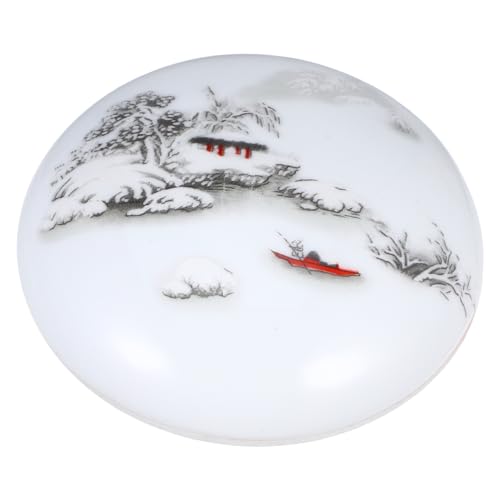 Uonlytech Stempelkissen Einfügen Tinte Unterlage chinesisches Kalligraphie-Kit chinesische Tuschemalereiplatte Japanische Briefpapier Künstlerische Kalligraphiezubehör Keramik Weiß Uonlytech Stempelkissen Einfügen Tinte Unterlage chinesisches Kalligraphie-Kit chinesische Tuschemalereiplatte Japanische Briefpapier Künstlerische Kalligraphiezubehör Keramik Weiß von Uonlytech