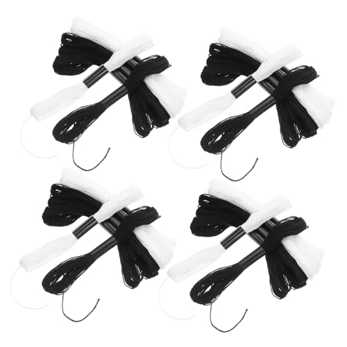 Uonlytech Stickgarn Floss Skeins für Kreuzstich Diy Basteln Freundschaftsbänder Schmuckherstellung von Uonlytech