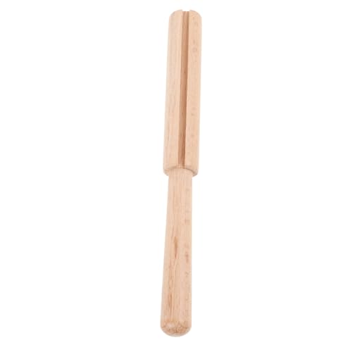 Uonlytech Stickgarn-Schneidwerkzeug Handwerk Stricken Stich Stickerei Basteln Garnfadenschneiderstange Stickgarn-Werkzeug Werkzeug zum Schneiden von Strickfäden Teppichgarnstab hölzern Khaki von Uonlytech