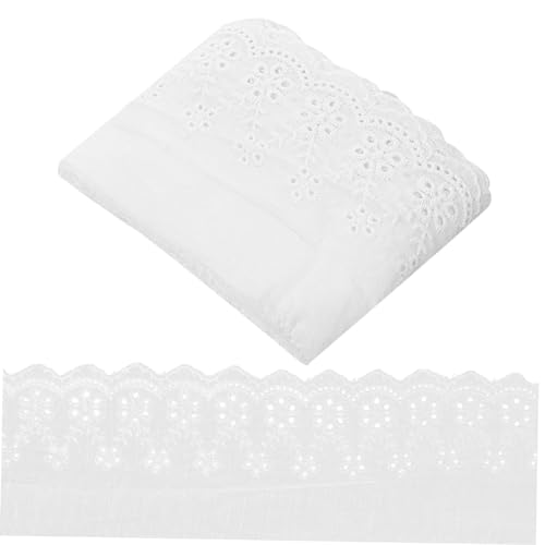 Uonlytech Stickstoff Baumwolle Streifen Dickes Band Trimmen Breit Blumen- Nähen Bestickt Kleid Häkeln Gewebte Stickerei Gehäkelte Spitzenbesatz Nähdekoration Baumwollfaden Weiß Uonlytech Stickstoff Baumwolle Streifen Dickes Band Trimmen Breit Blumen- Nähen Bestickt Kleid Häkeln Gewebte Stickerei Gehäkelte Spitzenbesatz Nähdekoration Baumwollfaden Weiß von Uonlytech