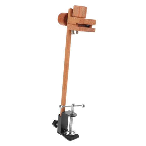 Uonlytech Sticktisch austauschbar Stickrahmen kreisförmig Nadel gestempelt Nähen groß werkzeug Stickerei Schoßständer Kreuzstichzubehör Stickringständer DIY-Stickerei Kreuzstichständer Eisen von Uonlytech