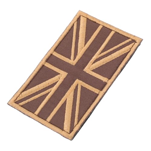 Uonlytech Stoffetikett mit gestickte Fleckenaufkleber Union Jack-Applikation sticker für kleidung aufnäher für jacken Aufnäher für Kleidung Union Jack-Aufnäher Patch Brown Uonlytech Stoffetikett mit gestickte Fleckenaufkleber Union Jack-Applikation sticker für kleidung aufnäher für jacken Aufnäher für Kleidung Union Jack-Aufnäher Patch Brown von Uonlytech