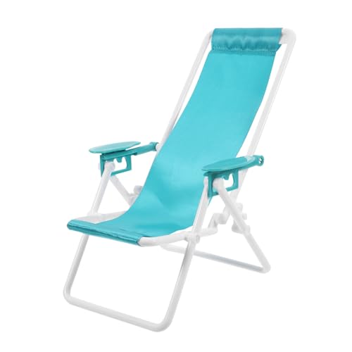 Uonlytech Strandstuhl Kunststoff Faltbarer Puppenhaus Sessel Tragbares Möbelzubehör für DIY Feengarten und Puppenhaus Dekoration Ergonomisch und Leicht zu Transportieren Uonlytech Strandstuhl Kunststoff Faltbarer Puppenhaus Sessel Tragbares Möbelzubehör für DIY Feengarten und Puppenhaus Dekoration Ergonomisch und Leicht zu Transportieren von Uonlytech