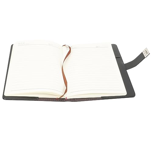 Uonlytech Tägliches Notizbuch mit Schloss Multifunktionales Business Journal für Studenten und Profis für Notizen Planung und Organisation PU Leder Einband Sicher und Tragbar Uonlytech Tägliches Notizbuch mit Schloss Multifunktionales Business Journal für Studenten und Profis für Notizen Planung und Organisation PU Leder Einband Sicher und Tragbar von Uonlytech