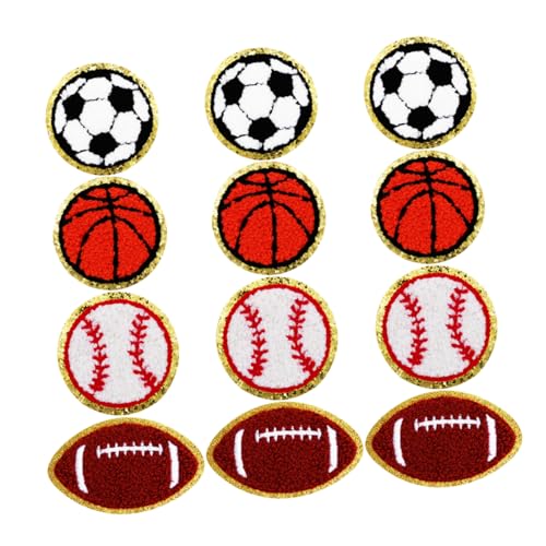 Uonlytech Teiliges Sport Bügelbilder aus Polyester Fußball Basketball Baseball American Football Farbecht Beständig mit Bügel und Nähfunktion Diy Applikationen für Kleidung Taschen Schuhe Uonlytech Teiliges Sport Bügelbilder aus Polyester Fußball Basketball Baseball American Football Farbecht Beständig mit Bügel und Nähfunktion Diy Applikationen für Kleidung Taschen Schuhe von Uonlytech