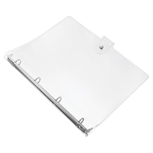 Uonlytech Transparente Binder Shell aus Hochwertigem Kunststoff Robuste Notizbuchhülle mit Löchern Schützendes Ringbuch Cover für Schule Büro und Alltag Langlebig und Formbeständig Uonlytech Transparente Binder Shell aus Hochwertigem Kunststoff Robuste Notizbuchhülle mit Löchern Schützendes Ringbuch Cover für Schule Büro und Alltag Langlebig und Formbeständig von Uonlytech