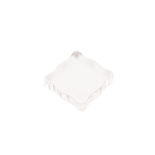 Uonlytech Transparenter Acryl Stempelblock mit Abgerundeten Kanten Ergonomischer Griff für Präzises Stempeln Leicht zu Reinigen Vielseitig Einsetzbar für Scrapbooking Karten und Uonlytech Transparenter Acryl Stempelblock mit Abgerundeten Kanten Ergonomischer Griff für Präzises Stempeln Leicht zu Reinigen Vielseitig Einsetzbar für Scrapbooking Karten und von Uonlytech