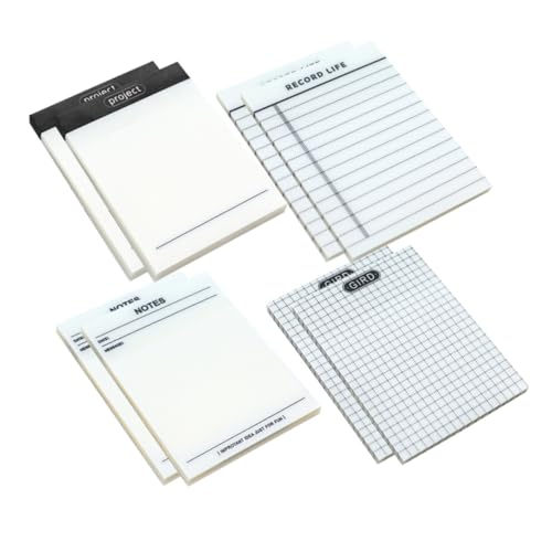 Uonlytech Transparentes Notizbuch Tragbare Haftnotizen Selbstklebende Memo Pads für Büro und Zuhause aus Hochwertigem Pet Material für Studierende von Uonlytech