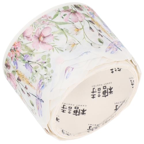 Uonlytech Vintage Blumen Washi Tape Dekoratives Klebeband für Scrapbooking DIY Basteln Farbenfrohes Transparentes Papierband für Journaling Geschenkverpackung und Kreative Bastelprojekte Uonlytech Vintage Blumen Washi Tape Dekoratives Klebeband für Scrapbooking DIY Basteln Farbenfrohes Transparentes Papierband für Journaling Geschenkverpackung und Kreative Bastelprojekte von Uonlytech