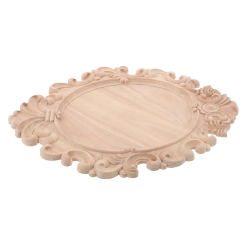 Uonlytech Vintage Europäische Holzschnitzerei Applique Unbemalt Leichte Möbelverzierung für Schrank Tür Kommode Vielseitige Diy-holzdekoration mit Filigranen Details Uonlytech Vintage Europäische Holzschnitzerei Applique Unbemalt Leichte Möbelverzierung für Schrank Tür Kommode Vielseitige Diy-holzdekoration mit Filigranen Details von Uonlytech