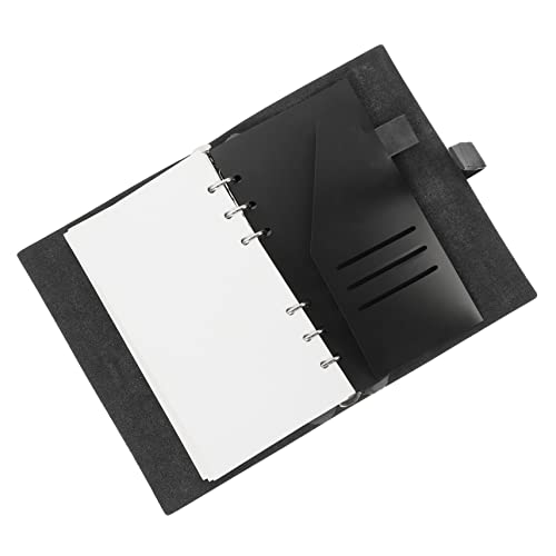 Uonlytech Vintage Notizbuch Abnehmbares Schreibbuch für Notizen Planung Kreative Ideen Retro Design mit Kupferverschluss für Büroangestellte von Uonlytech