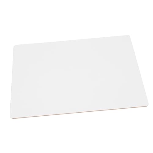Uonlytech Whiteboard Message Board kleine trocken abwischbare Tafel Radiergummi -Boards Trockener Löschbrett Trockenscharbe Klassenzimmer Whiteboard testen Melaminplatte Weiß von Uonlytech