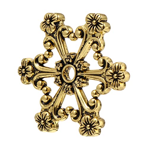 Uonlytech Wickelplatte Quilt Werkzeug Stickgarnablage Nähen Hohe Platte Wickler Fäden Material Handwerk DIY Spule Abnehmbare Nähte Goldene Zinklegierung von Uonlytech
