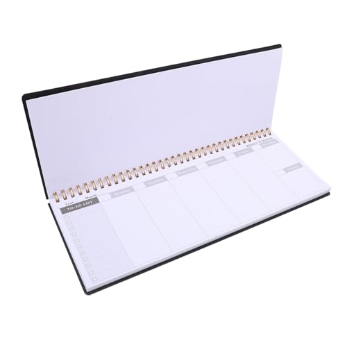 Uonlytech Wochenplaner Agenda bürobedarf büromaterial Tagesplaner zeitmanagement wöchentlich Notizblock Notizbuch Studentenplaner tragbarer akademischer Planer Notizbücher Eisen Black Uonlytech Wochenplaner Agenda bürobedarf büromaterial Tagesplaner zeitmanagement wöchentlich Notizblock Notizbuch Studentenplaner tragbarer akademischer Planer Notizbücher Eisen Black von Uonlytech