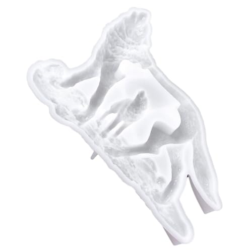 Uonlytech Wolfsform Silikonform für Epoxidharz Flexible Gießform für DIY Kunstharzhandwerk Langlebig und Einfach zu Entformen für Dekorative Figuren und Anhänger Uonlytech Wolfsform Silikonform für Epoxidharz Flexible Gießform für DIY Kunstharzhandwerk Langlebig und Einfach zu Entformen für Dekorative Figuren und Anhänger von Uonlytech