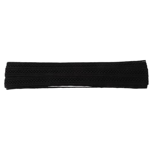 Uonlytech Yards Schwarze Baumwollspitze Borte zum Nähen Langlebige Spitzenborte für Kleidung Haarclips Hüte Schuhe und DIY Dekorationen Uonlytech Yards Schwarze Baumwollspitze Borte zum Nähen Langlebige Spitzenborte für Kleidung Haarclips Hüte Schuhe und DIY Dekorationen von Uonlytech