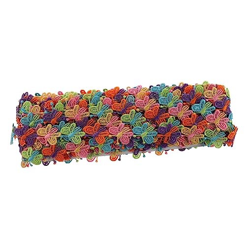 Uonlytech Yards Stickerei Cartoon Stil Spitze Besatz DIY Dekorationsband Für Kinderbekleidung Für Hochzeitsapplikationen Tischdecken Und Bastelprojekte von Uonlytech