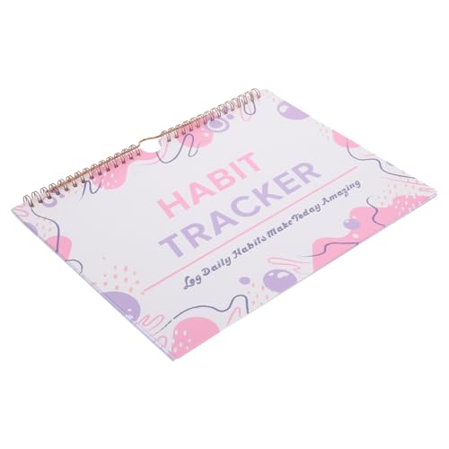 Uonlytech Zeitpläne Planer Gewohnheitsverfolger monatlicher Gewohnheitstracker Zeitschrift Gewohnheitsjournal Tor Tracker Habits Journal Tracker-Tagebuch Habits Tracker Journal Papier von Uonlytech