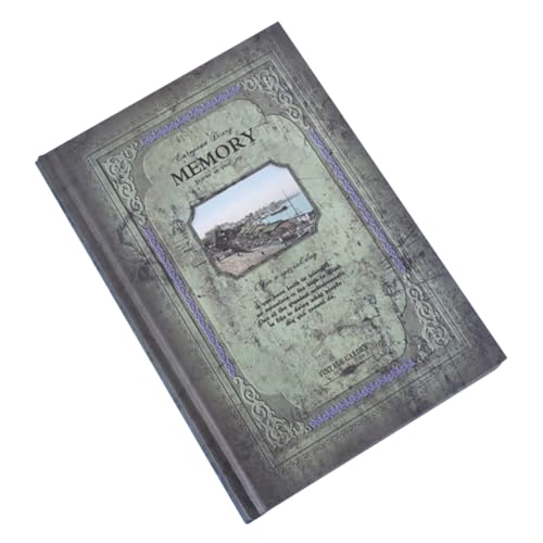 Uonlytech einfaches Notizbuch klein Thema Notizbuch Notebook-Schule Zu schmucklos handschriftliches notizbuch Notizblöcke für die Arbeit Meetings Notebook Papier Green von Uonlytech