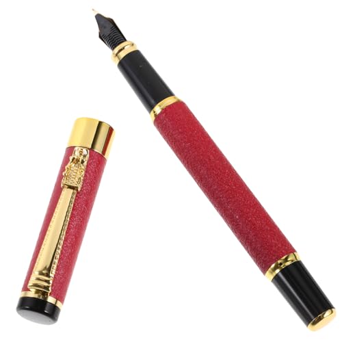 Uonlytech winziger Stift Füller Füllfederhalter in Ordnung Schwarz Schreiben von Stiften Schreibwaren Stift Zeichenstifte für Mädchen Holzstift mit feiner Spitze Mini-Stift Plastik rot Uonlytech winziger Stift Füller Füllfederhalter in Ordnung Schwarz Schreiben von Stiften Schreibwaren Stift Zeichenstifte für Mädchen Holzstift mit feiner Spitze Mini-Stift Plastik rot von Uonlytech