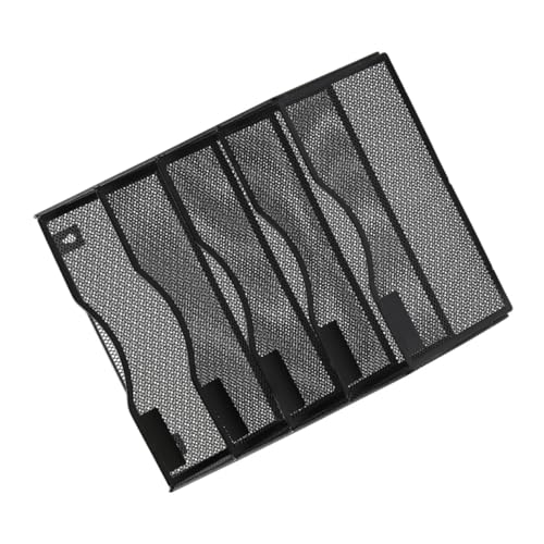 Wandmontierter Zeitschriftenhalter Lagiger Dokumenten Organizer für Unterlagen Einsetzbar Stabil und Modern für Büro und Zuhause von Uonlytech