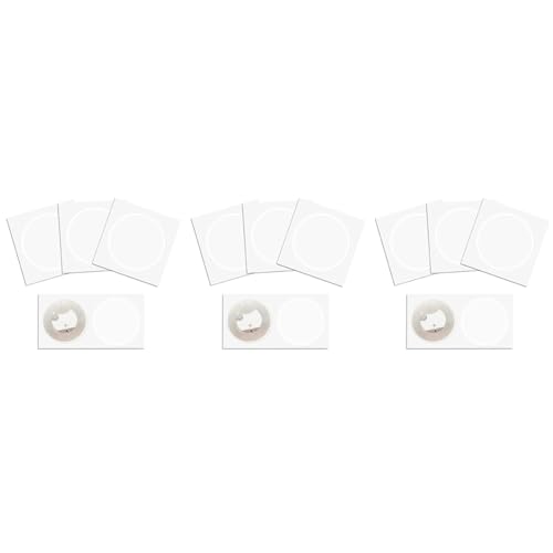 Uooduby 150 StüCk NFC Ntag216 Aufkleber Ntag216 NFC Tags NFC 216 Tag Ntag216 NFC Karten 13,56 MHz NFC Tag Aufkleber 888 Bytes Speicher von Uooduby