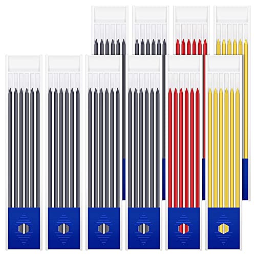 Uooduby 60 StüCke 2,8 Mm Massives Zimmermannsbleistift Set Bleistift Minen für Zimmermanns Marker Bearbeitung Druck Bleistift Uooduby 60 StüCke 2,8 Mm Massives Zimmermannsbleistift Set Bleistift Minen für Zimmermanns Marker Bearbeitung Druck Bleistift von Uooduby