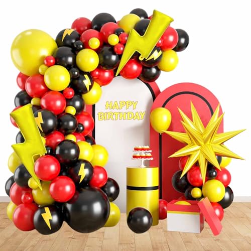 Geburtstags Redball Luftballons Dekorationen Redball Geburtstag Deko für Geburtstags Dekorationen Partyzubehör Geburtstags Redball Luftballons Dekorationen Redball Geburtstag Deko für Geburtstags Dekorationen Partyzubehör von Uotroy
