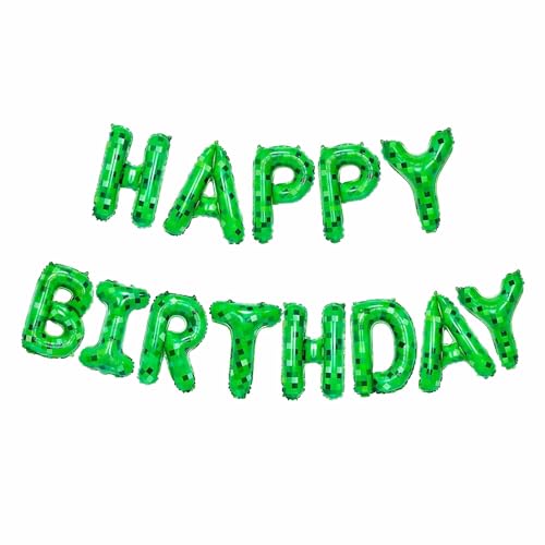 Pixel Luftballons Girlande Banner Miner Aluminiumfolien Ballons Letters Alles Gute Zum Geburtstags Banner Geburtstag Deko Pixel Luftballons Girlande Banner Miner Aluminiumfolien Ballons Letters Alles Gute Zum Geburtstags Banner Geburtstag Deko von Uotroy
