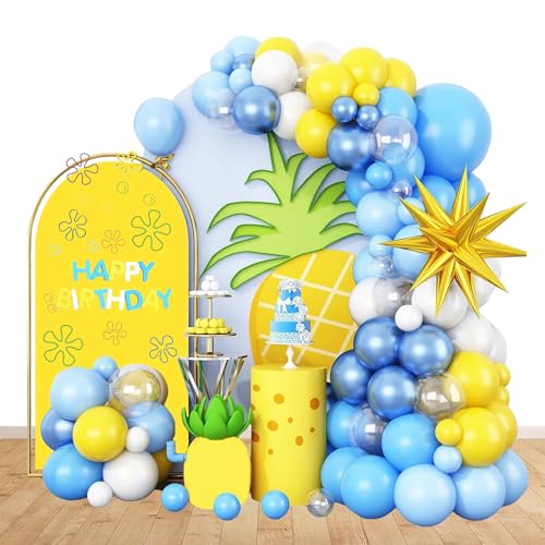 Schwamm Luftballons Girlande Geburtstag Deko Sponge Geburtstagsdeko für Geburtstagsparty Dekoration Schwamm Luftballons Girlande Geburtstag Deko Sponge Geburtstagsdeko für Geburtstagsparty Dekoration von Uotroy