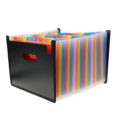 File Organizer, Uotyle File Folders Expanding File Folder A4 Folder Organiser File Boxes with 36 Pockets File Organizer, Uotyle File Folders Expanding File Folder A4 Folder Organiser File Boxes with 36 Pockets von Uotyle