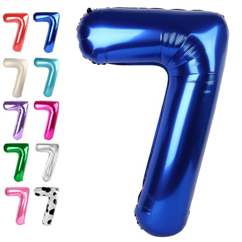 7 Zahlenballon nachtblau 7 Zahlenballon nachtblau von Upgesy