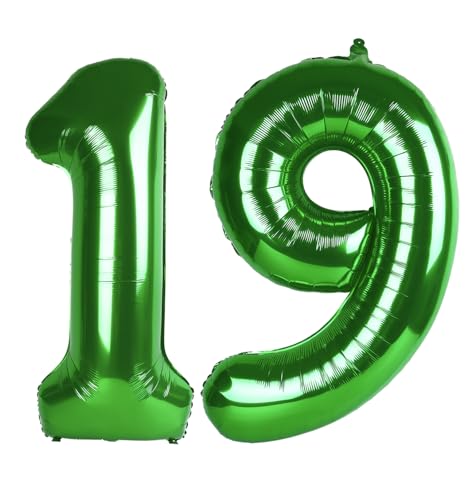 Grüner Zahlenballon 19 Grüner Zahlenballon 19 von Upgesy