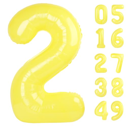 Macaron Yellow Zahlenballon 2026 Macaron Yellow Zahlenballon 2026 von Upgesy