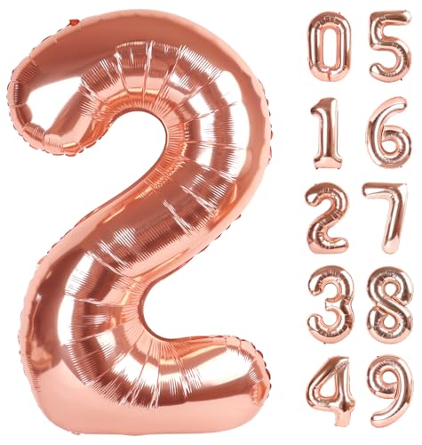 Rosegold Zahlenballon 2026 Rosegold Zahlenballon 2026 von Upgesy