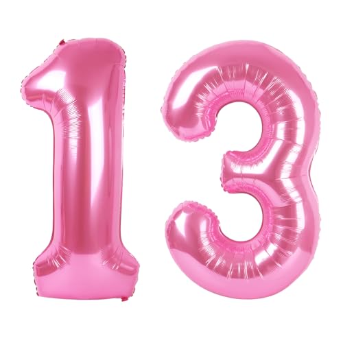 Zahl rosa 13 Ballon Zahl rosa 13 Ballon von Upgesy