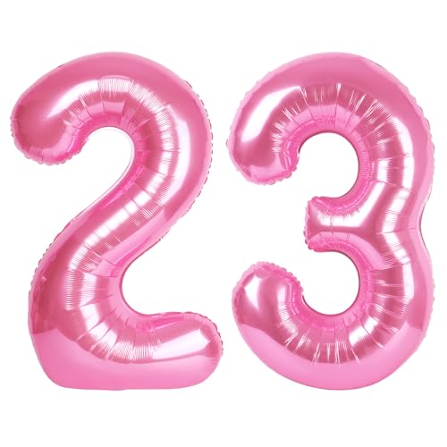 Zahl rosa 23 Ballon Zahl rosa 23 Ballon von Upgesy