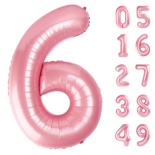 Zahlenballon 2026 Pearl Pink von Upgesy